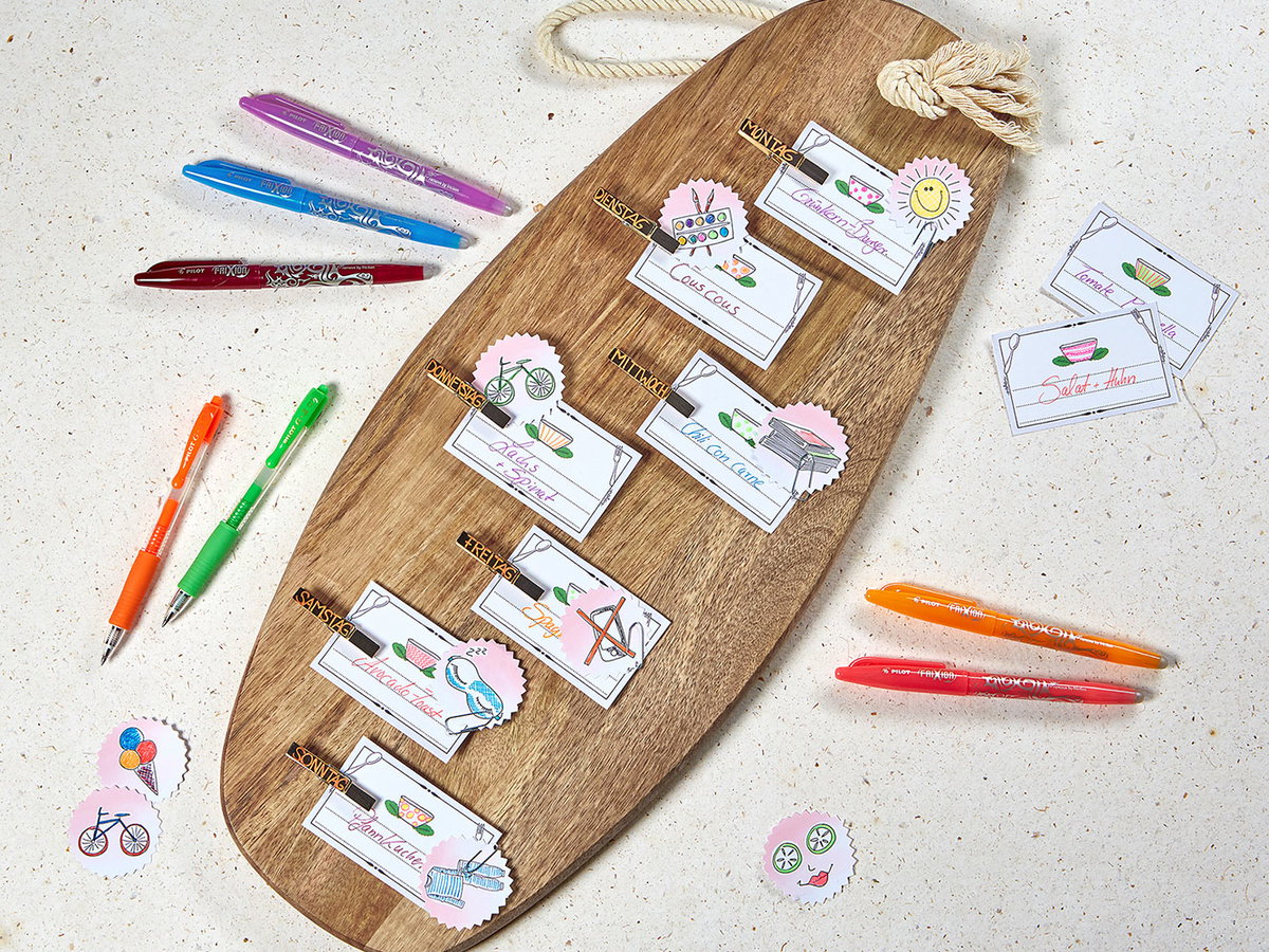 Pilot Pen Wochenplaner Familie