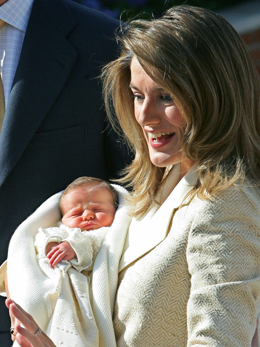 Prinzessin Letizia von Spanien und Tochter Leonor