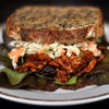 Schnelles Pulled-Pork Sandwich 
