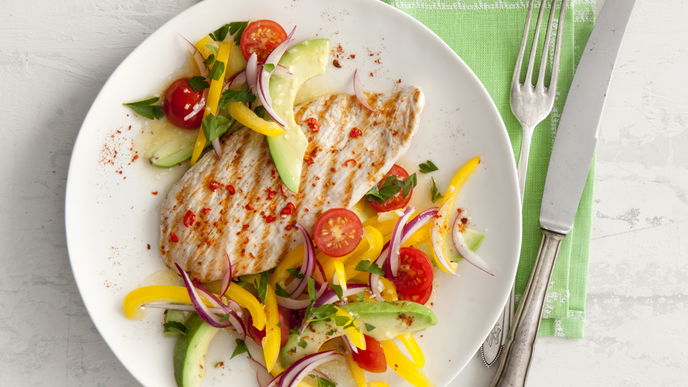 Rezept für saftiges Putenbrustfilet in Honig-Senf-Marinade