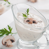 Champignon-Frischkäse-Creme