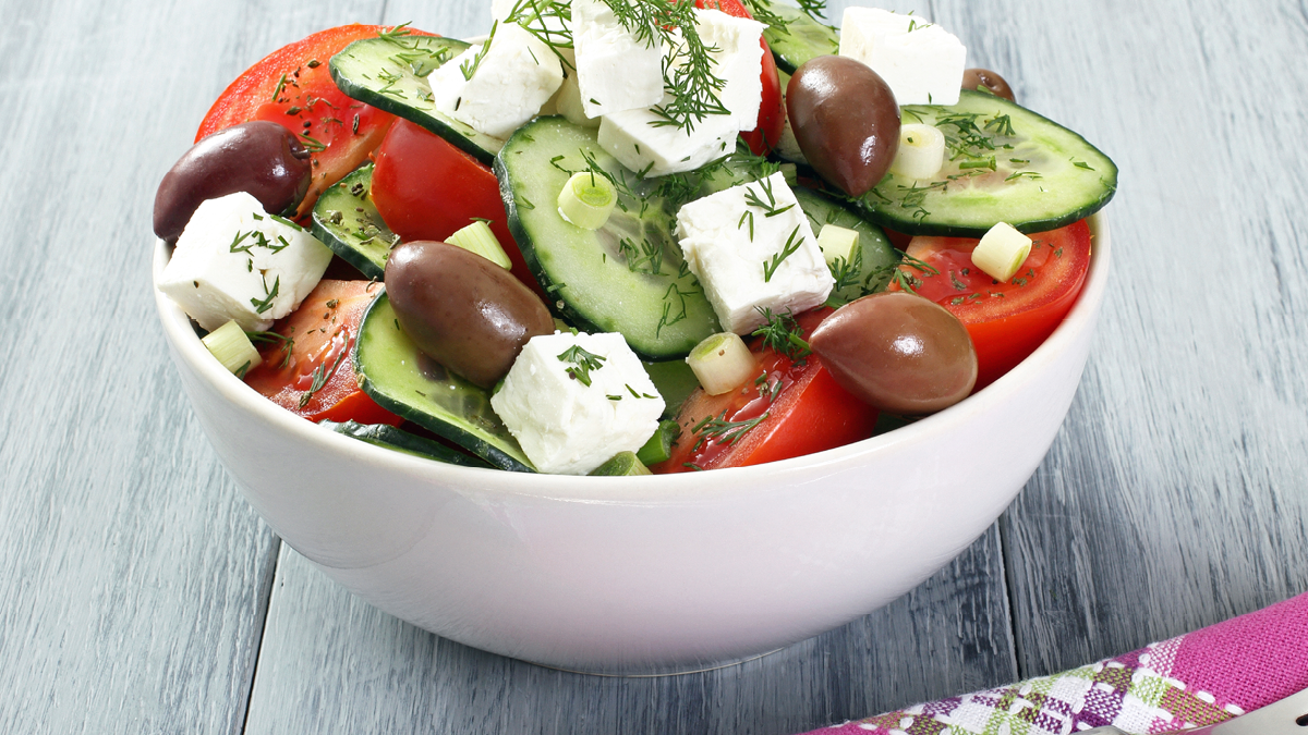 Rezept für griechischen Salat