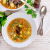 Krupnik - Polnische Graupensuppe