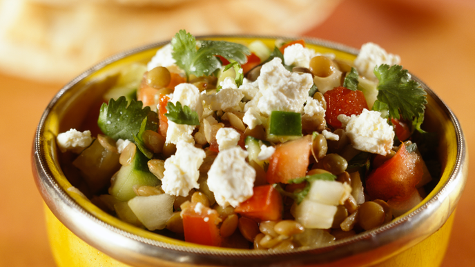 Rezept für Linsensalat