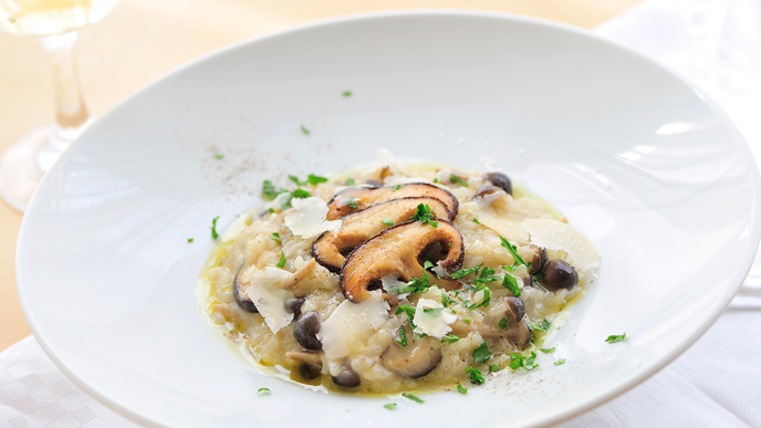 Pilzrisotto