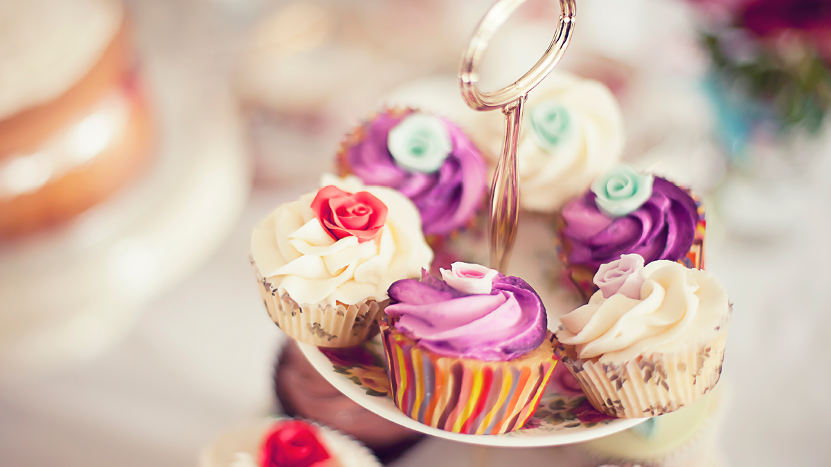 Rezept: Hochzeits-Cupcakes