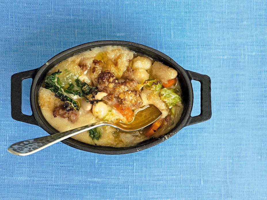 Ribollita mit Salsiccia