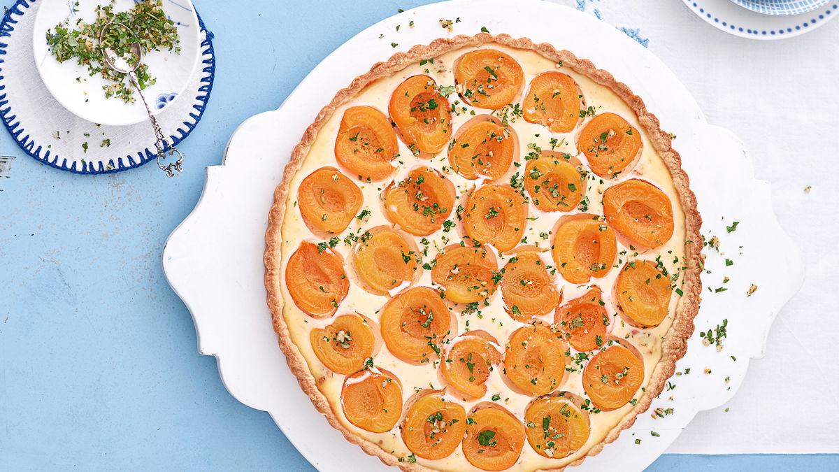 Ricotta-Aprikosen-Tarte