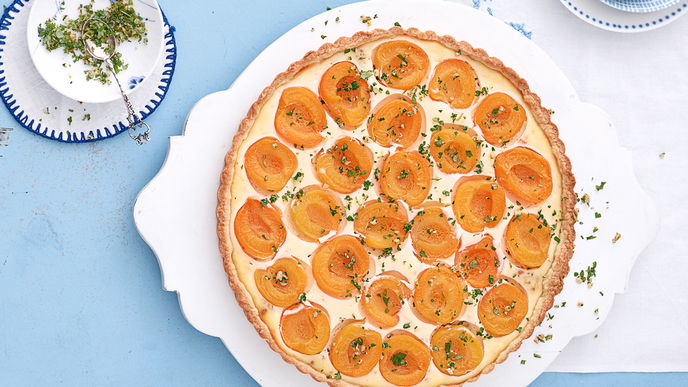 Ricotta-Aprikosen-Tarte