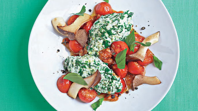 Rezept für Cornelia Polettos Ricotta-Spinat-Nocken 
