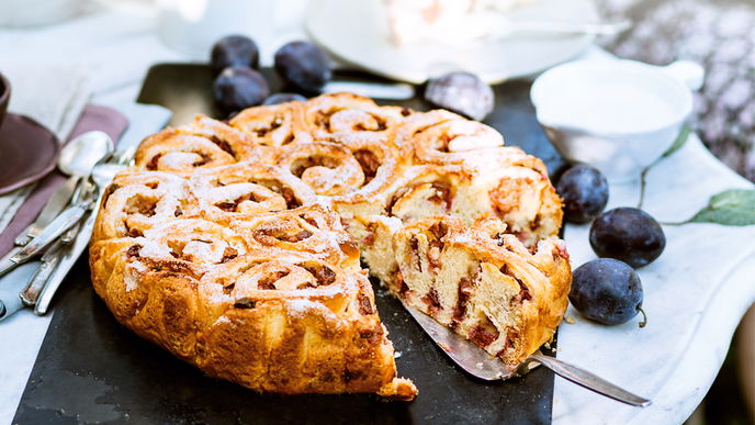Fruchtiger Rosettenkuchen 