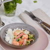 Rezept für Rotbarschpfanne mit Rhabarber