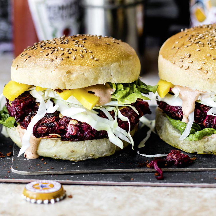 Rote Bete Burger