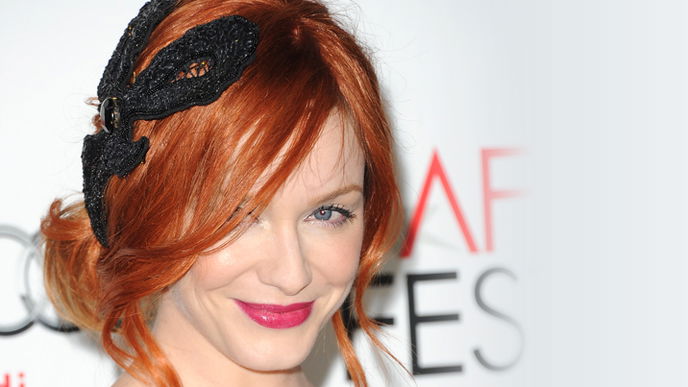Stars mit roten Haaren 
