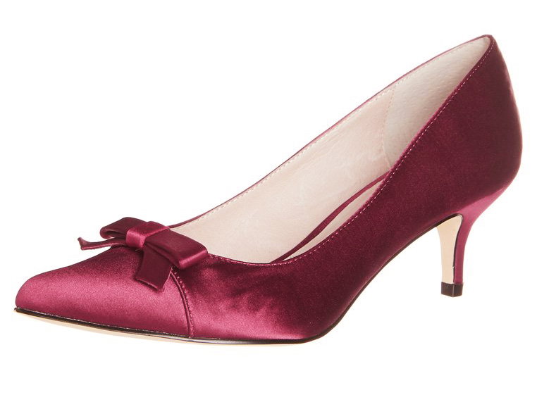 Satin Pumps von Menbur