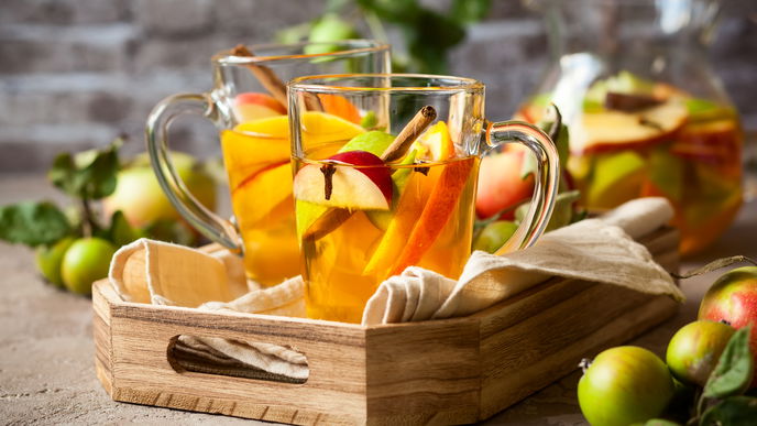 Abnehmen: Schlankwasser Rezept mit Apfel und Zimt
