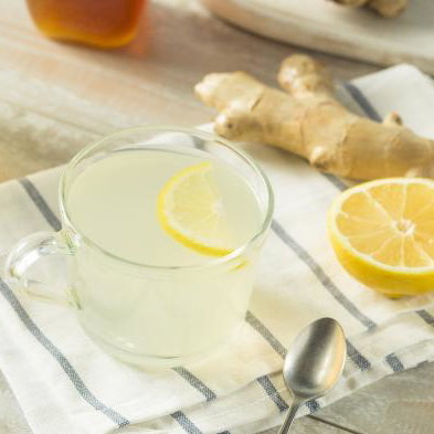 Schlankwasser-Rezept mit Ingwer und Zitrone