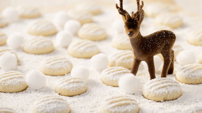 Plätzchen-Rezept Schneeflöckchen