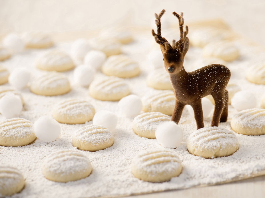 Plätzchen-Rezept Schneeflöckchen