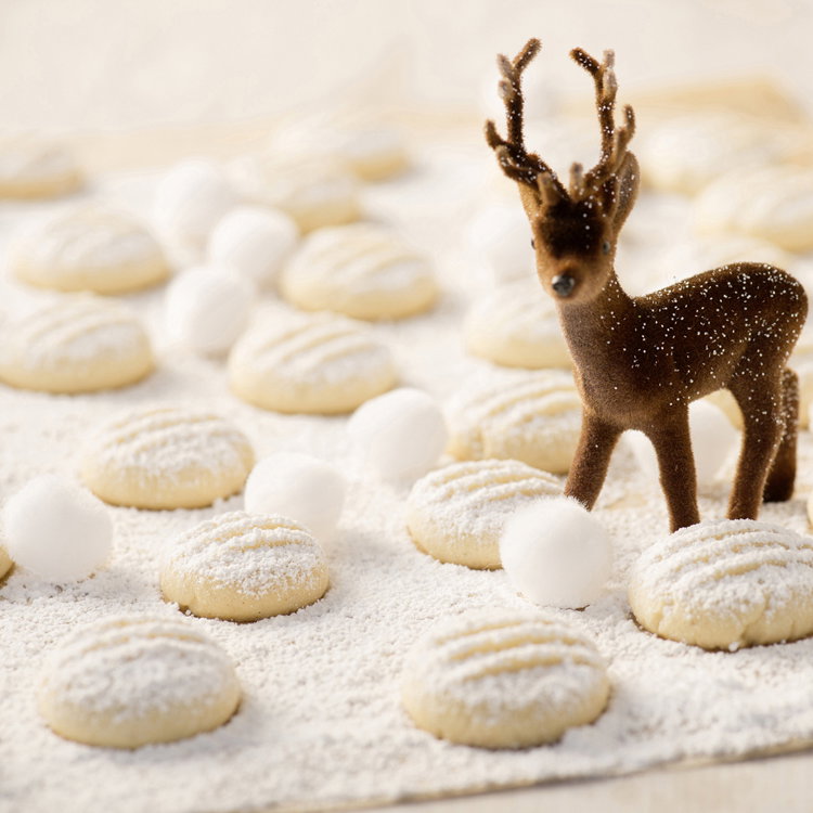 Plätzchen-Rezept Schneeflöckchen