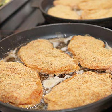 Schnitzel zubereiten