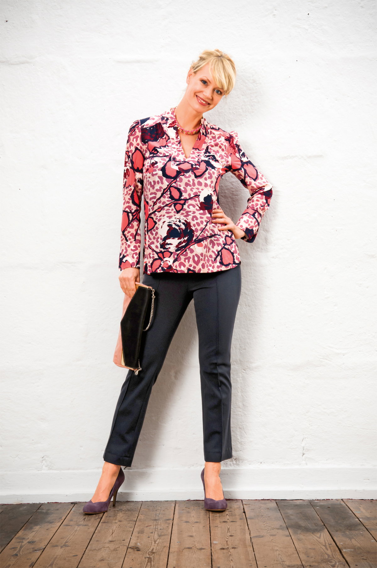 Seidentunika Tory Burch
