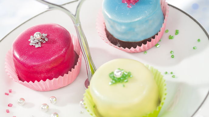 Himmlische Petit Fours Törtchen 