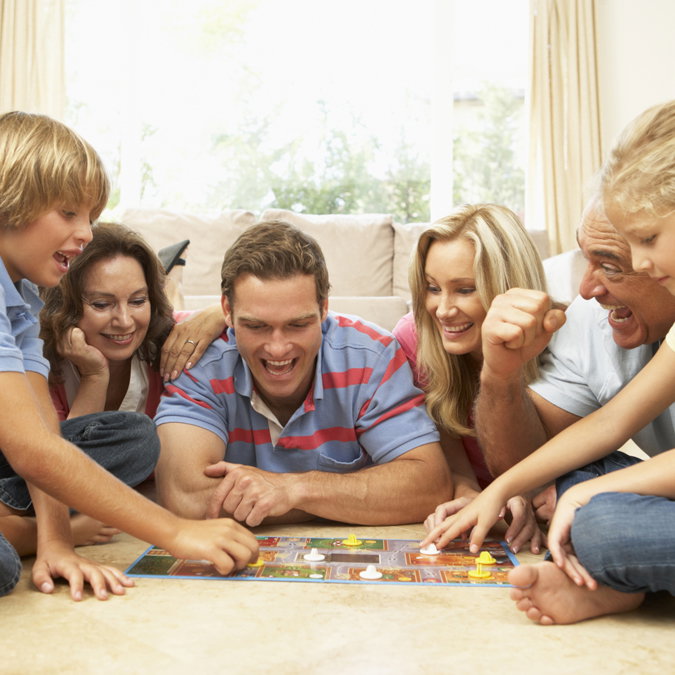 Spiele mit der Familie