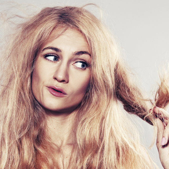 Spröde Haare