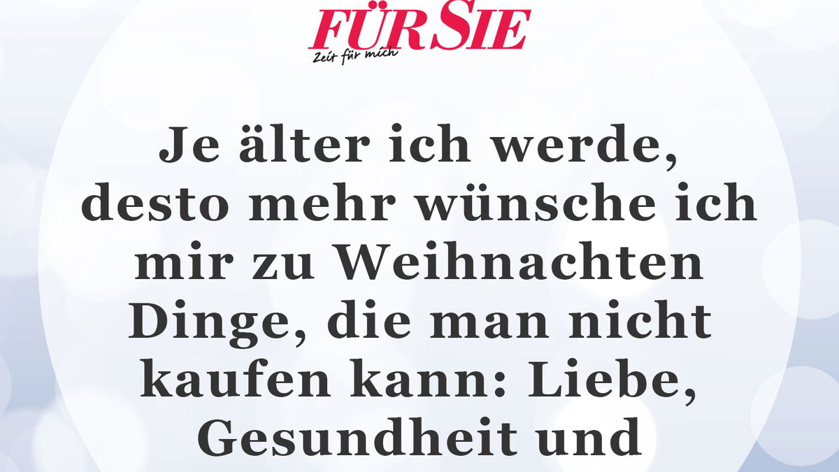 Spruch des Tages für den Dezember
