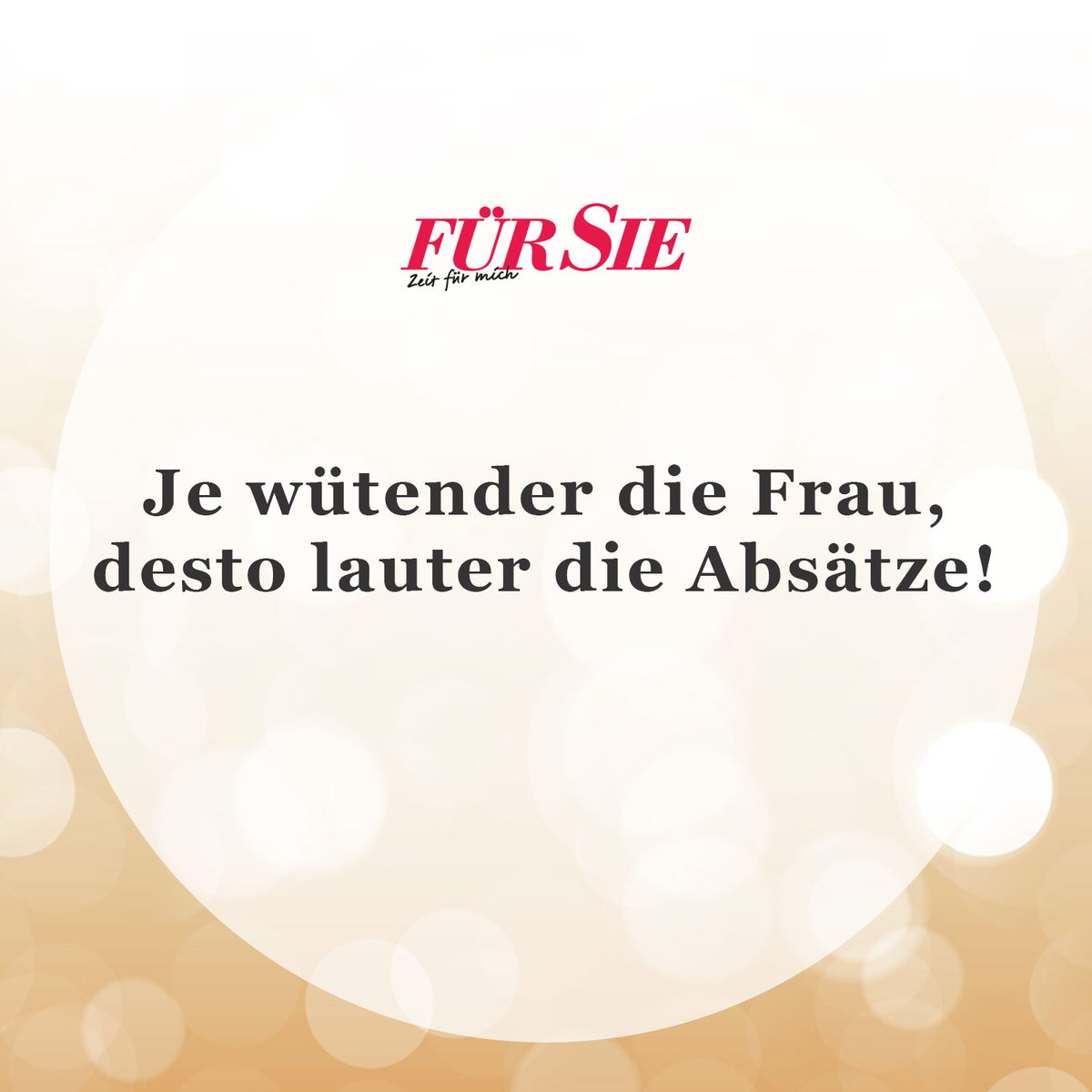 Spruch des Tages für den 10. April