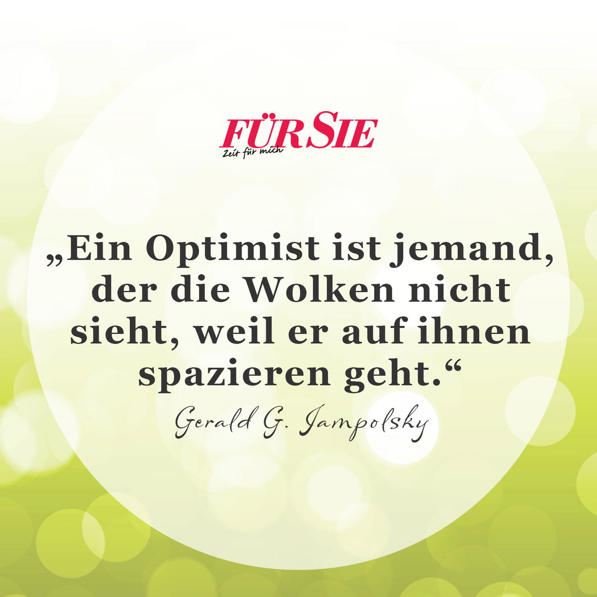 Spruch des Tages für den März