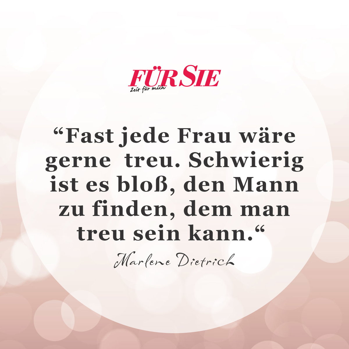 Unser Spruch des Tages für den 12. Mai