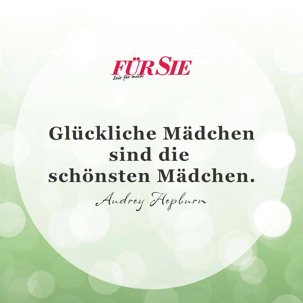 Unser Spruch des Tages für den 12. September