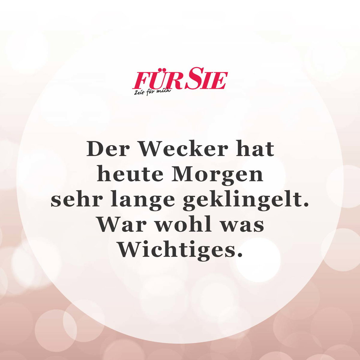 Spruch des Tages 13. Oktober