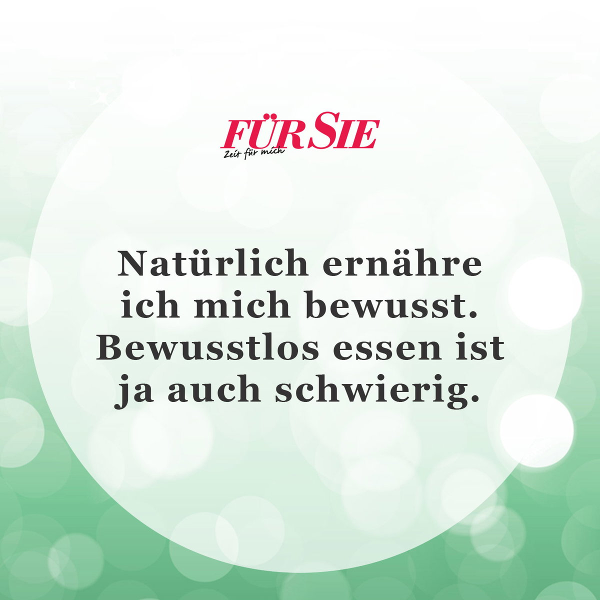 Unser Spruch des Tages für den 15. Dezember