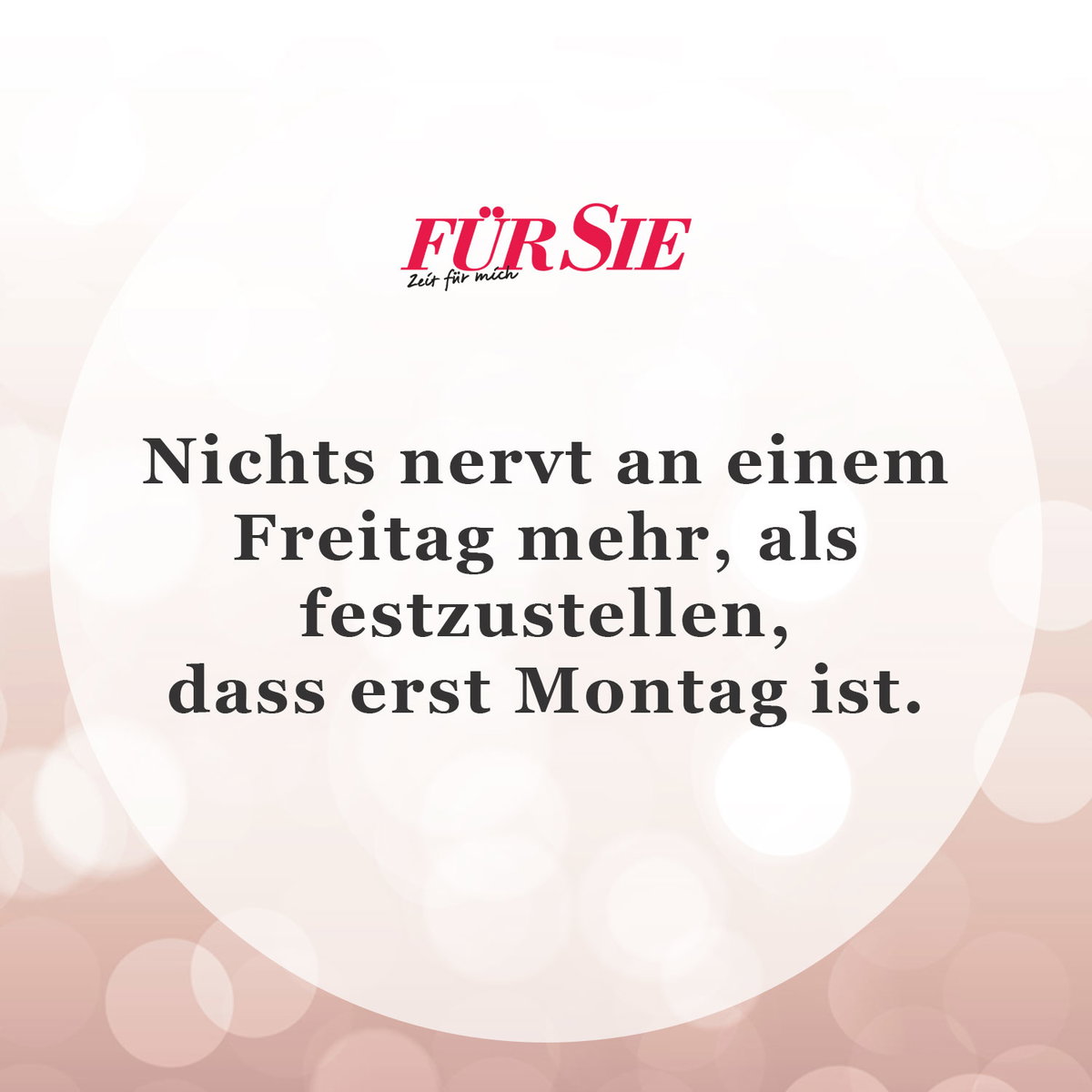 Unser Spruch des Tages für den 16. Dezember