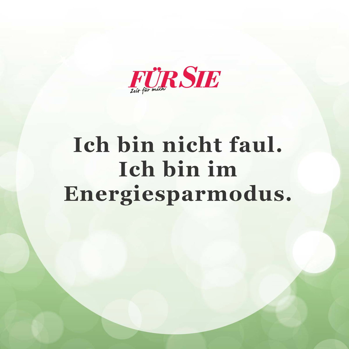 Spruch des Tages 18. Oktober