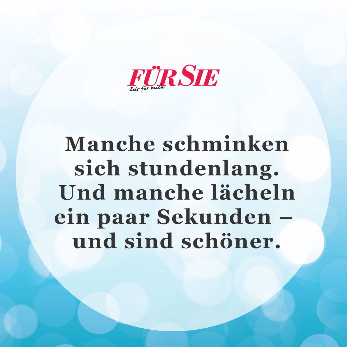Spruch des Tages für den 19. März