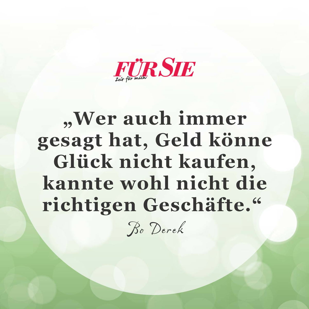 Unser Spruch des Tages für den 19. September