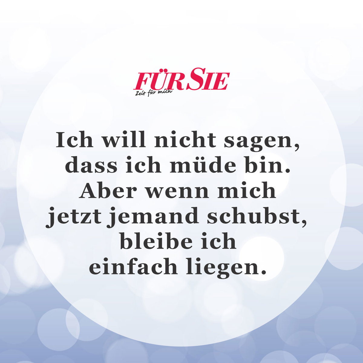 Unser Spruch des Tages für den 2. Dezember