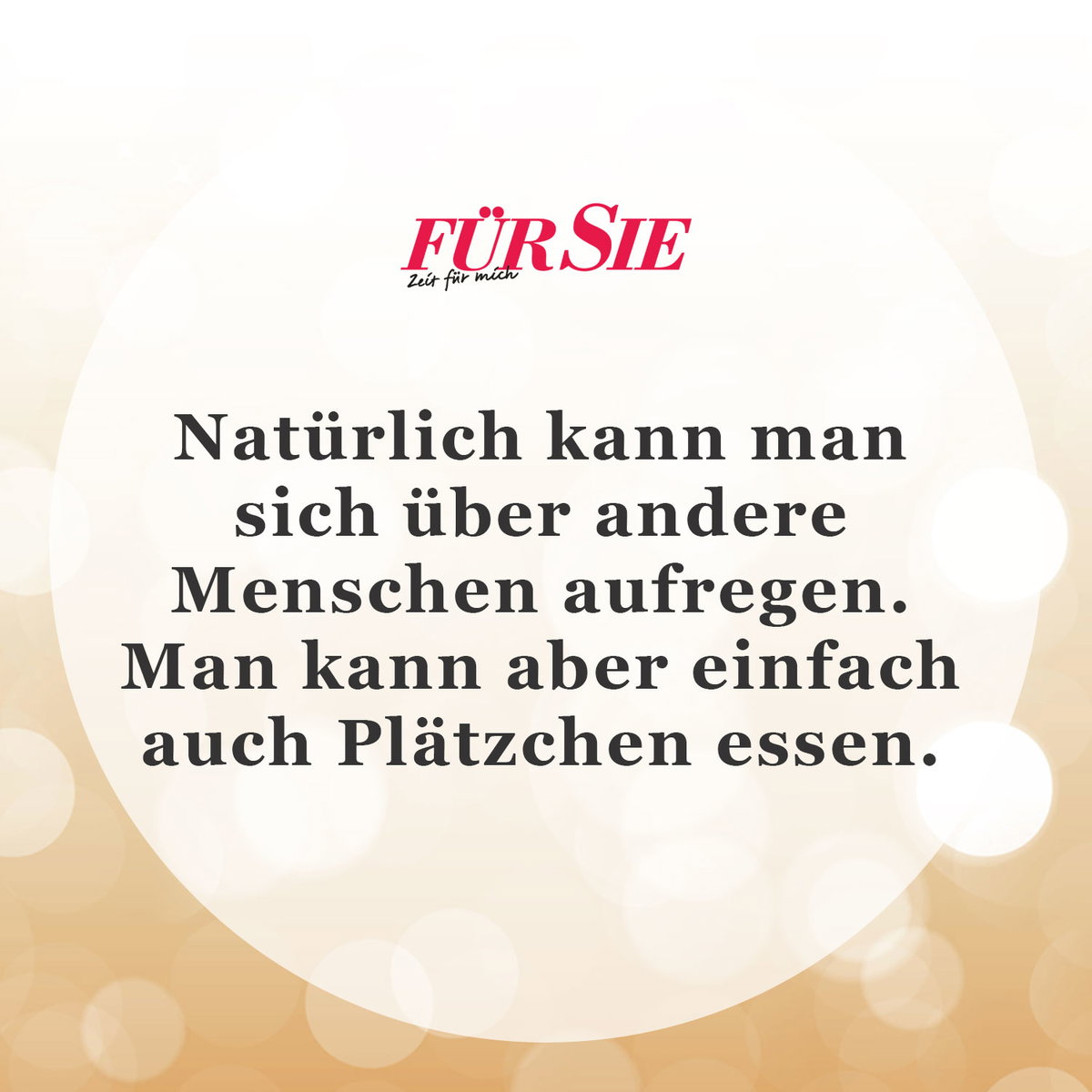 Unser Spruch des Tages für den 20. Dezember