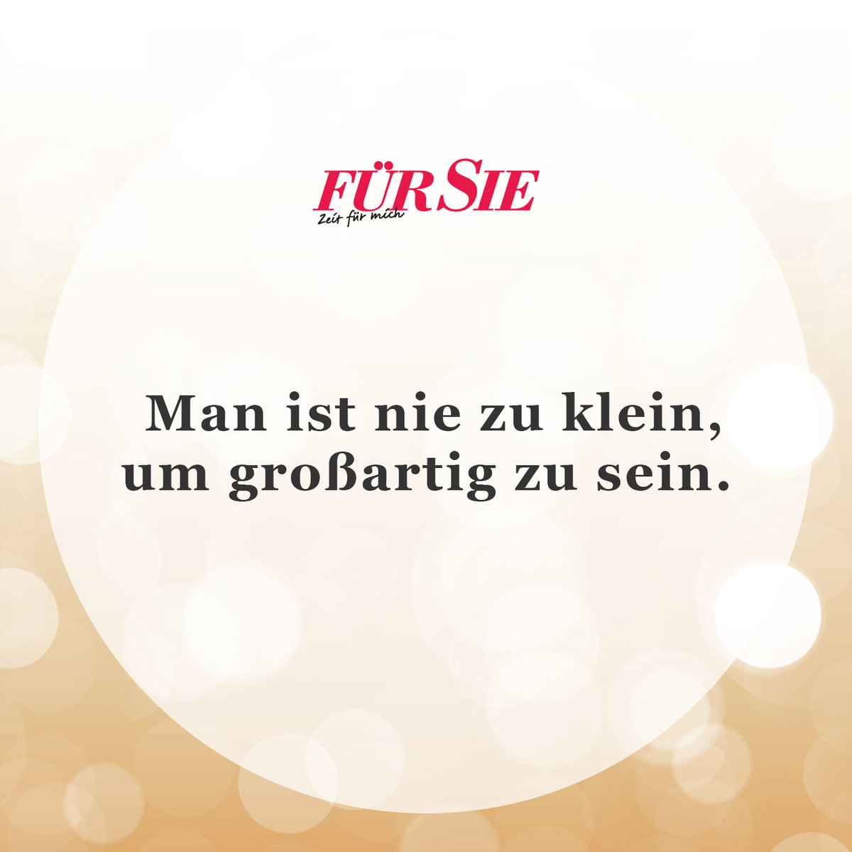 Spruch des Tages für den 20. März