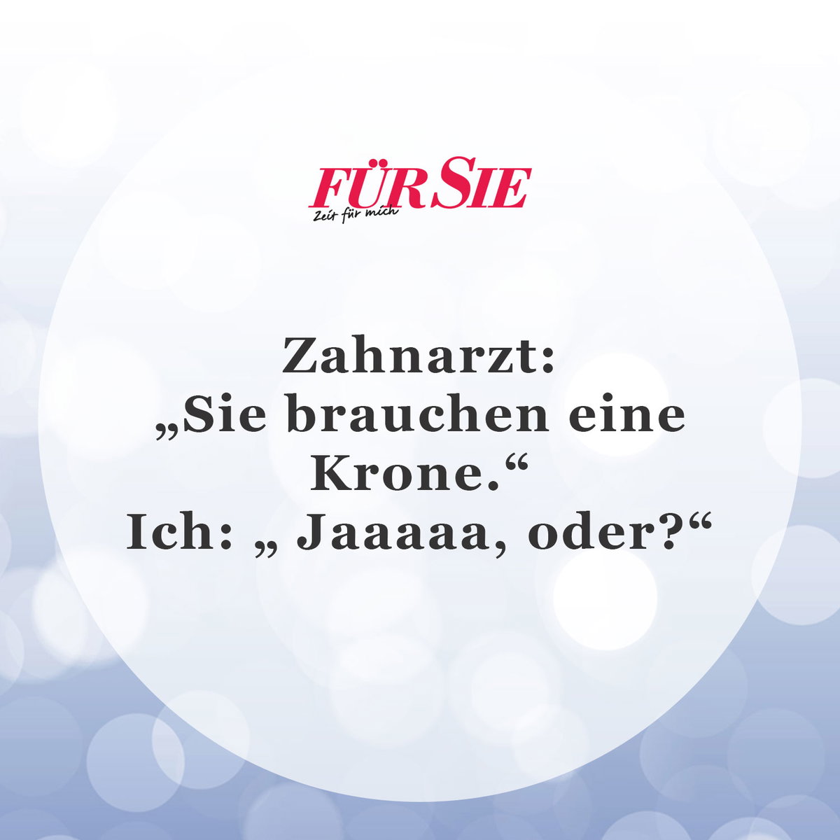 Spruch des Tages für den 21. April