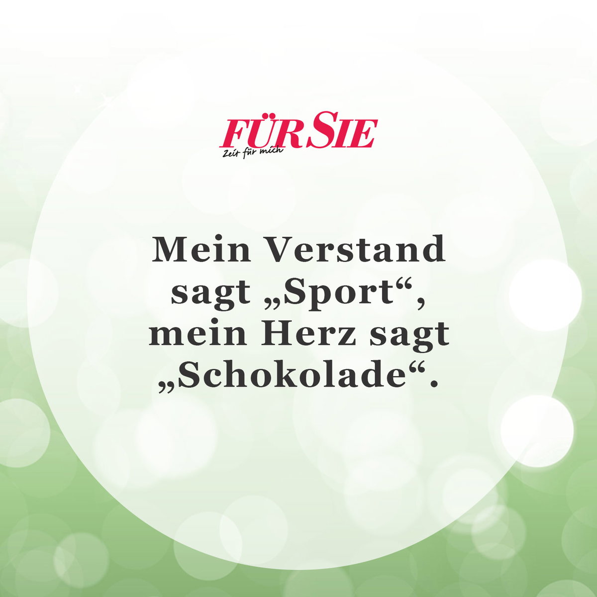 Spruch des Tages für den 21. März