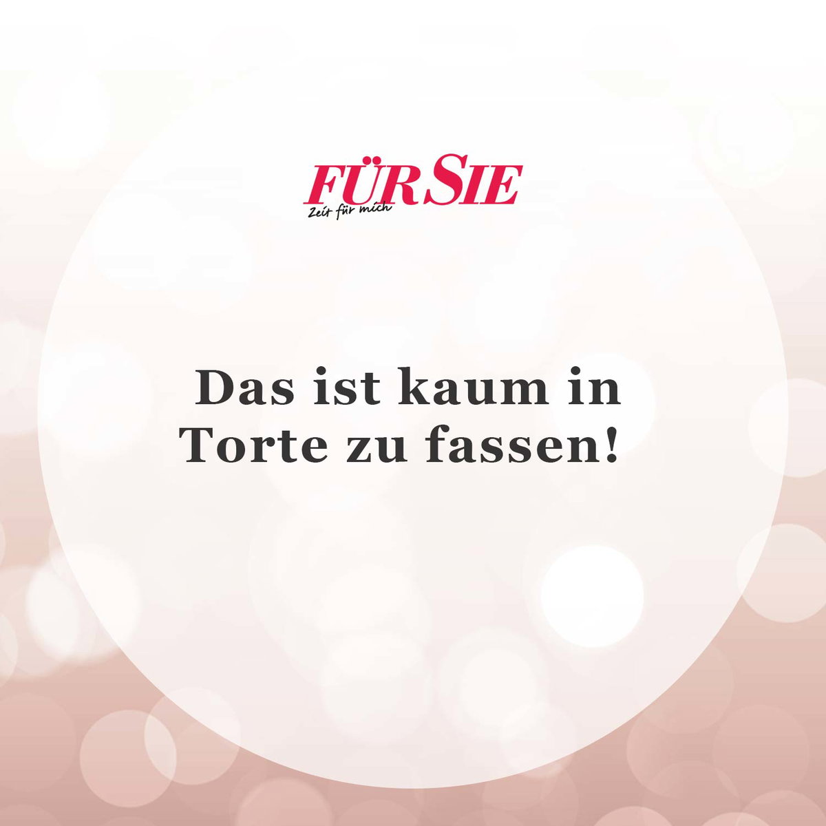 Unser Spruch des Tages für den 21. September
