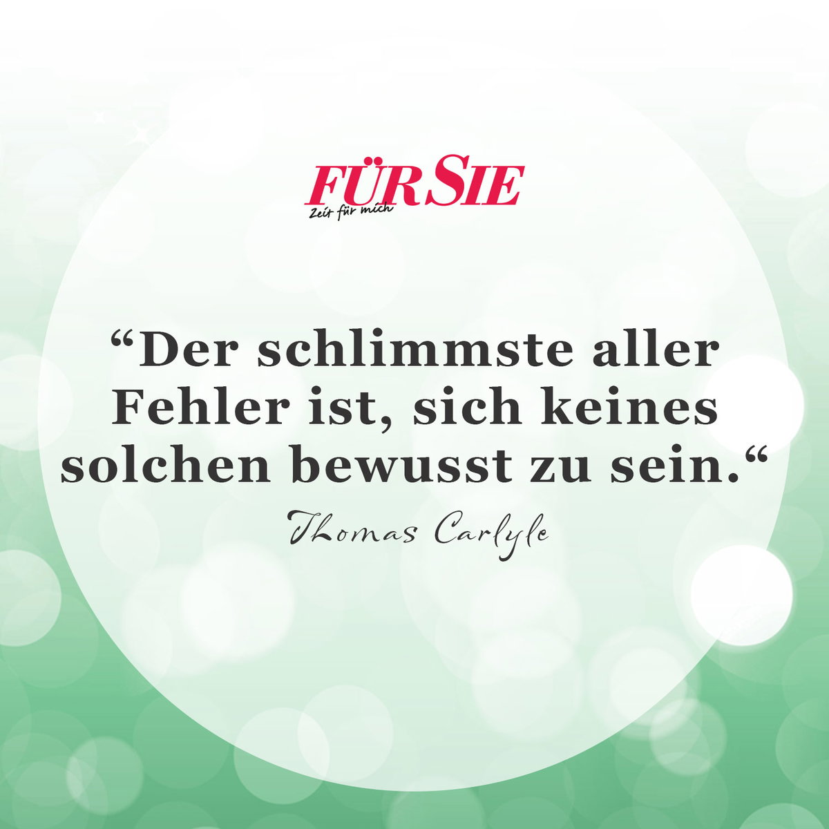 Spruch des Tages für den 22. März