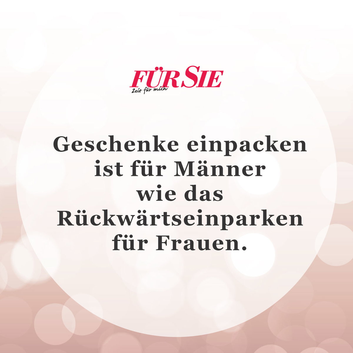 Unser Spruch des Tages für den 23. Dezember