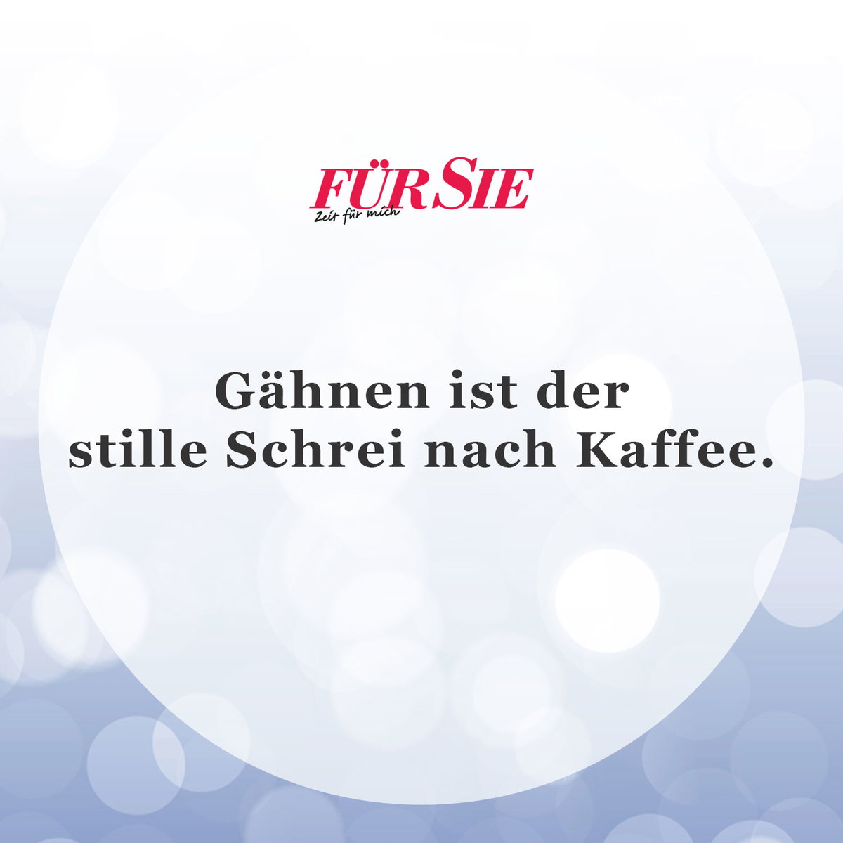Spruch des Tages für den 23. März