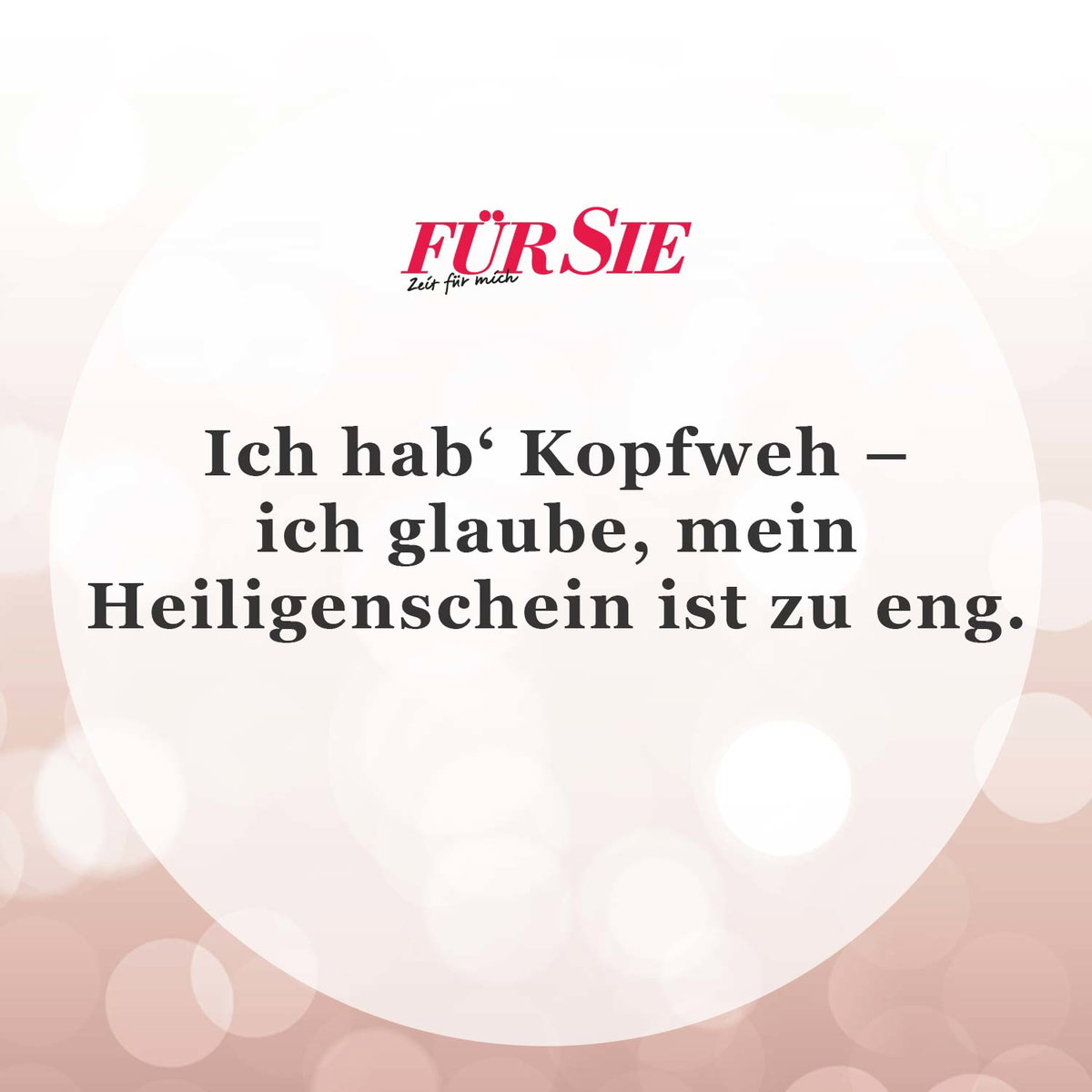 Spruch des Tages 23. Oktober
